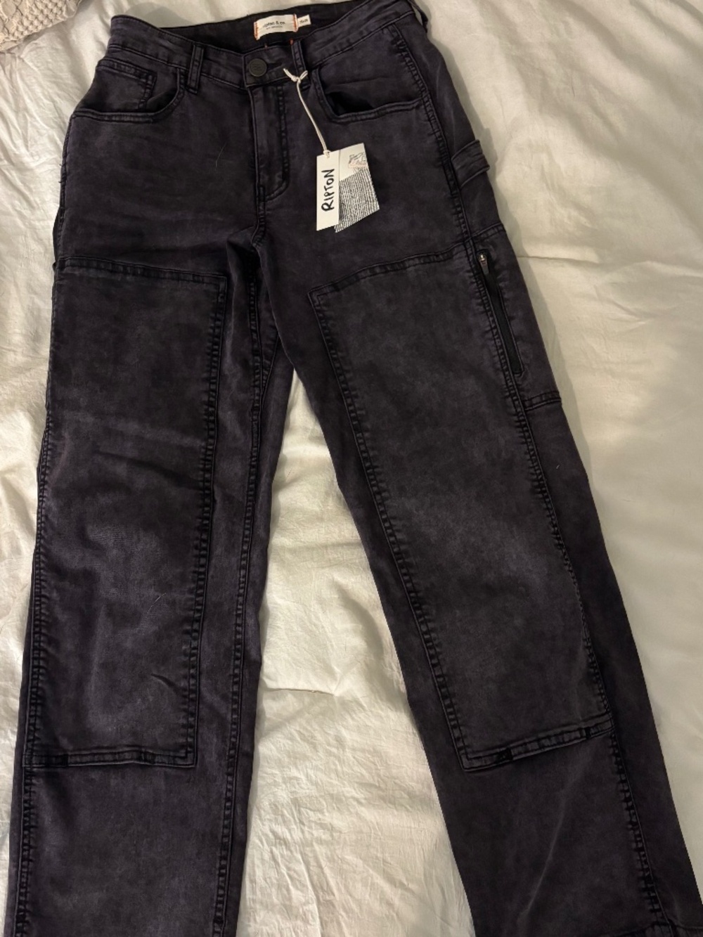 Ripton Superlite Utility Jeans - Plum